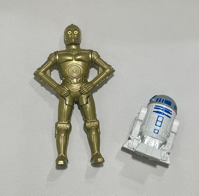C3PO y R2D2 Star Wars Burger King 2005