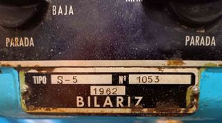 Talladora de engranajes BILARIZ S-5