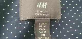 Camisa H&M Slim Fit M
