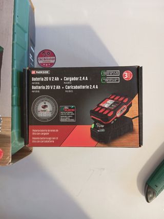Taladro Percutor Parkside PABH 20-LI D4