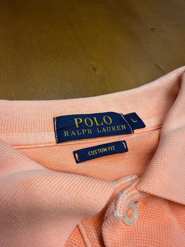 Polo Ralph Lauren Naranja Custom Fit