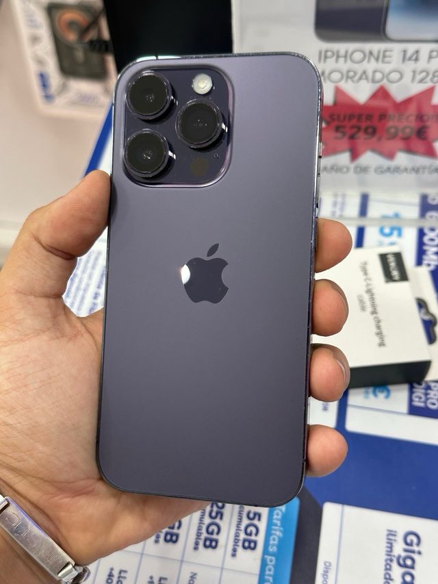 IPHONE 14 PRO MORADO 128GB 84% SALUD
