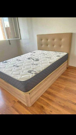 2 Camas individuales con cabecero