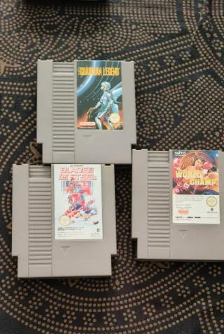 Lote 3 juegos NES Pal b
