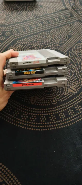 Lote 3 juegos NES Pal b