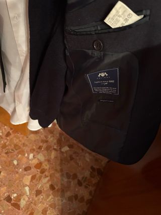 Traje de músico azul marino 
Marca Selinac