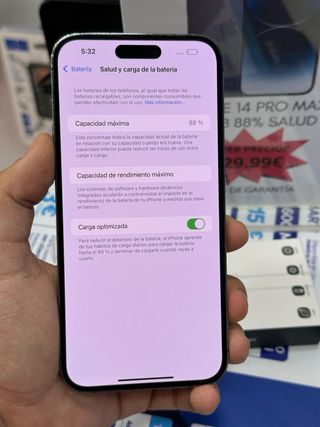 IPHONE 14 PRO MAX MORADO 128GB 88% SALUD