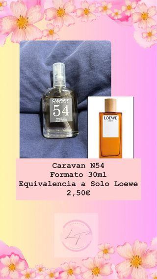 Caravan N54 Equivalencia Solo Loewe 30ml