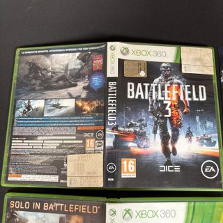 3 Giochi Battlefield XBOX 360