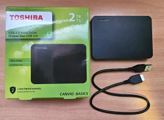 Disco Duro Externo Toshiba Canvio Basics 2TB