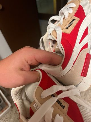Puma R-95 Rojo y Beige