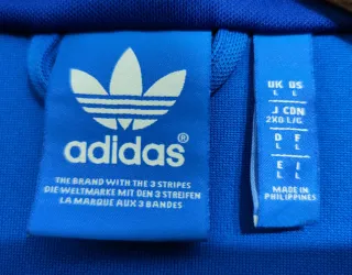 Chaqueta chandal Adidas Originals azul, Talla L EU