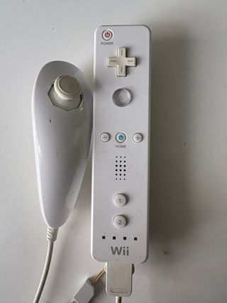 Mando Wii + Nunchuk Nintendo