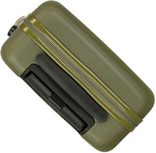 Maleta Roll Road Rígida ABS 35L Verde Oliva