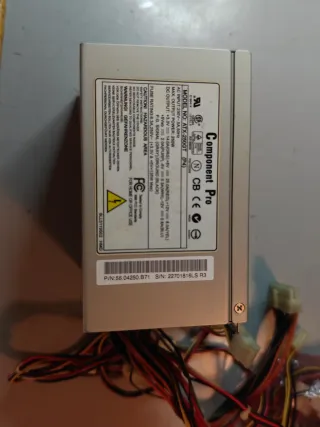 Fuente de alimentación Component Pro ATX-250GT