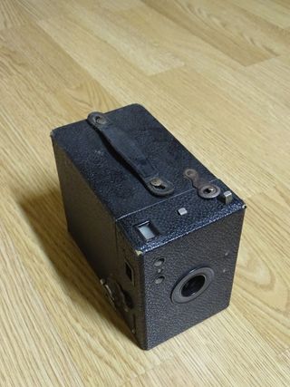 Cámara de fotos Kodak antigua