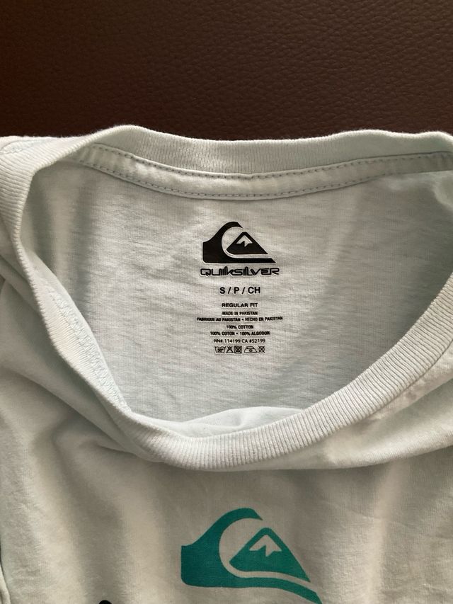 Camiseta Quiksilver blanca