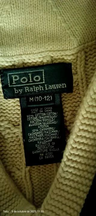 Chaleco Polo Ralph Lauren Vintage 