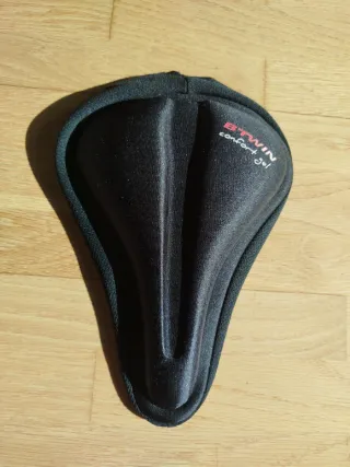 Protector sillín bicicleta Btwin confort gel
