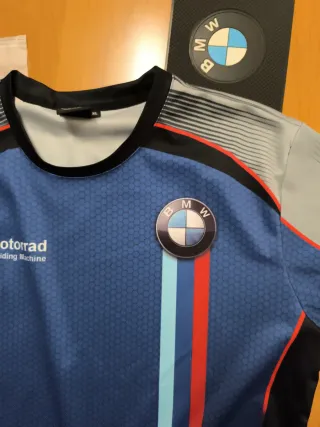 Camiseta moto BMW Motorrad. Talla XL. Nueva.