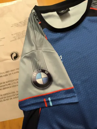 Camiseta moto BMW Motorrad. Talla XL. Nueva.