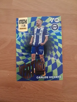 Cromo Carlos Vicente MGK 2025/26 Panini