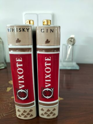 Bottiglie in porcellana Don Chisciotte de la Mancha