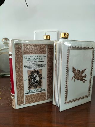 Bottiglie in porcellana Don Chisciotte de la Mancha