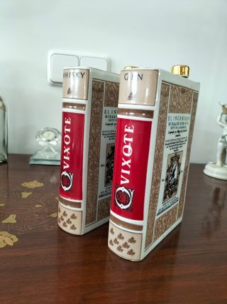 Bottiglie in porcellana Don Chisciotte de la Mancha