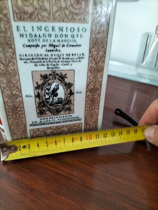 Bottiglie in porcellana Don Chisciotte de la Mancha