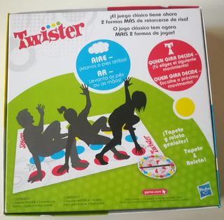Juego Twister Clásico con 2 Movimientos Más