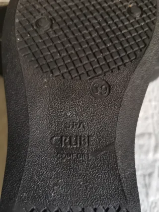Zapatos de confort negros
