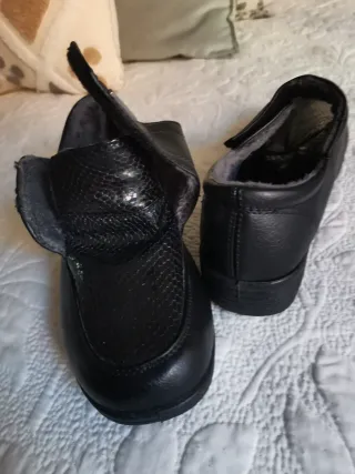 Zapatos de confort negros