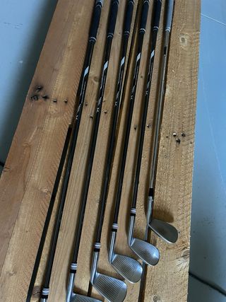 Palos golf Titleist T100 Zurdos Recoil 65 F3 