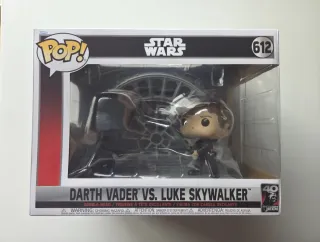 Funko Pop Darth Vader vs Luke Skywalker 