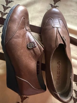 Mocasines de piel Eneka