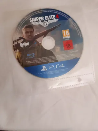 PS4 Sniper Elite 4 Shooter