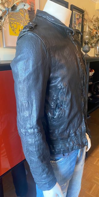 Cazadora Biker Neil Barrett Negra