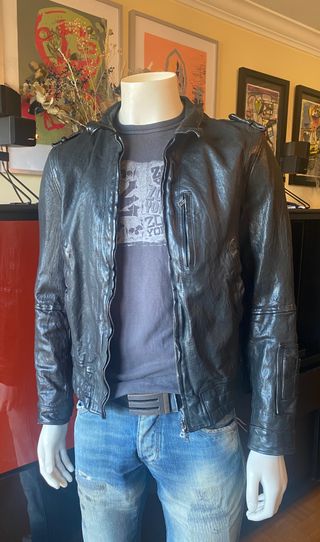 Cazadora Biker Neil Barrett Negra