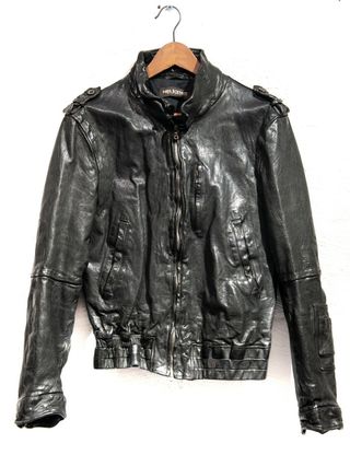 Cazadora Biker Neil Barrett Negra