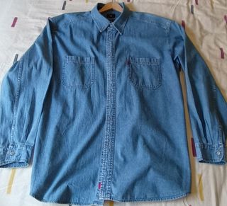 Camisa Vaquera Levi's Azul XXL Vintage