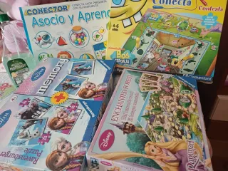 Lote Juegos Educativos y Puzzles Infantiles