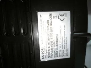 Freidora Cosori Turboblaze 6L Negra