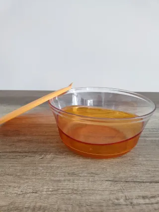 Ciotola Tupperware Arancione Trasparente