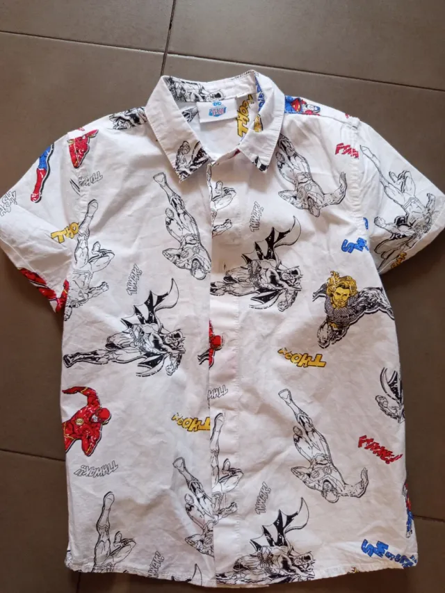 Camisa infantil DC Comics Talla 8