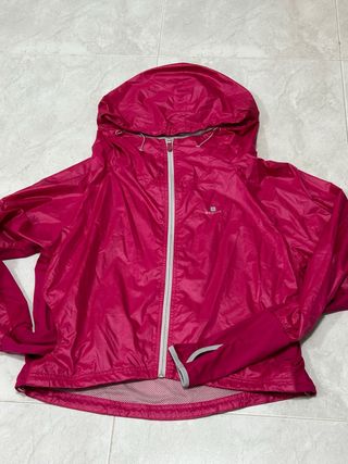 Chubasquero Domysports Mujer Rosa