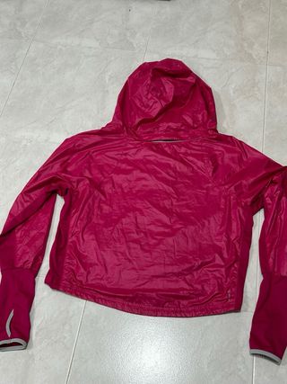 Chubasquero Domysports Mujer Rosa