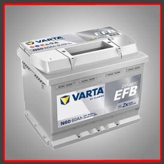 BATERIA VARTA EFB N60 60AH 640A STAR-STOP