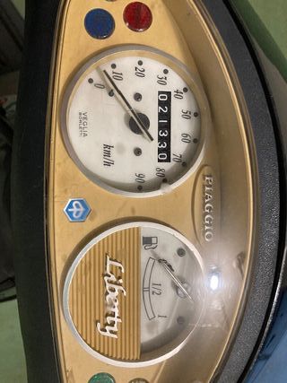 Piaggio Liberty 49cc 2T Negra