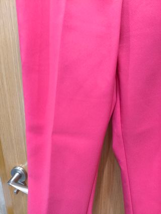 Pantalón Zara fucsia